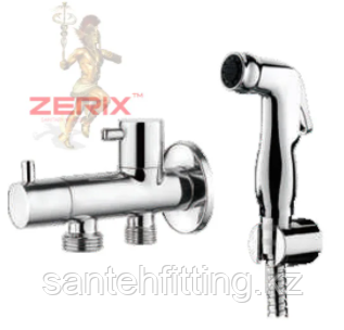 ZERIX LR5398-3 Кран для гигиен. душа и бачка унитаза (с лейкой) (10 шт/ящ)