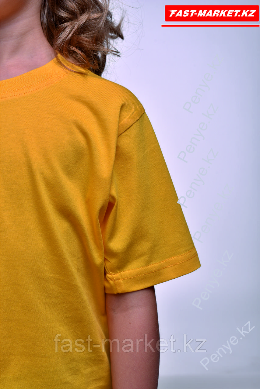 Детская футболка. Желтый. - фото 4 - id-p81000272