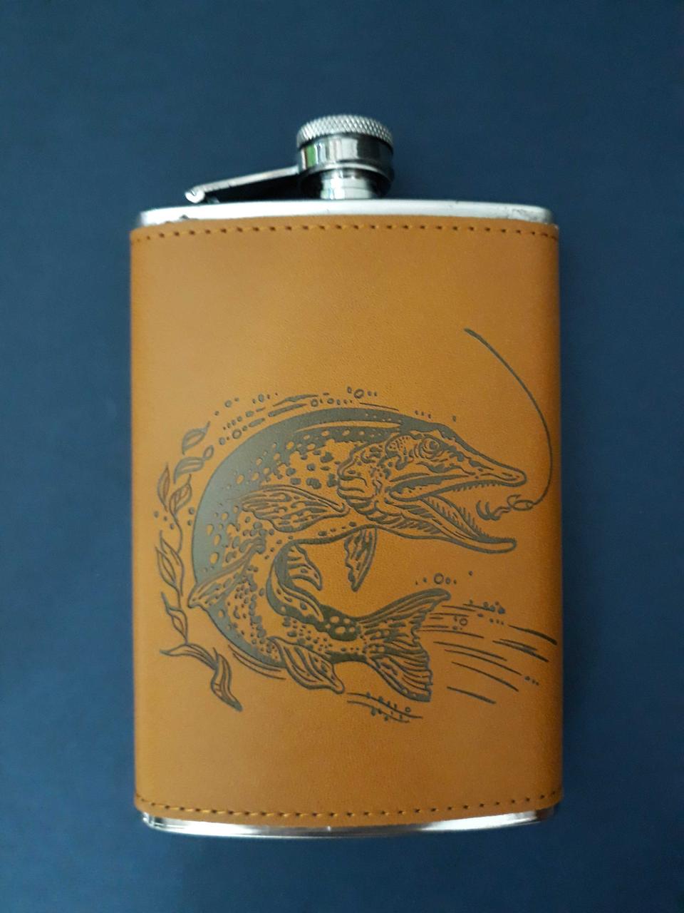 Фляжка "Щука" 250 мл. (9oz)