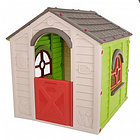 KETER Игровой Дом RANCHO РАНЧО Салатовый/Коричневый Green/Brown(118x99x117h)