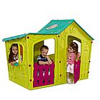 KETER Игровой Дом MAGIC VILLA ВОЛШЕБНАЯ ВИЛЛА Зелено/Бирюзовый Green/Turquoise (169x110x126h)