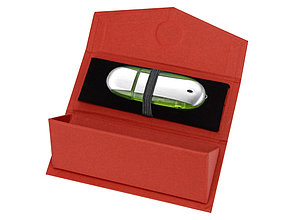 Подарочная коробка для флеш-карт треугольная, серый, фото 2