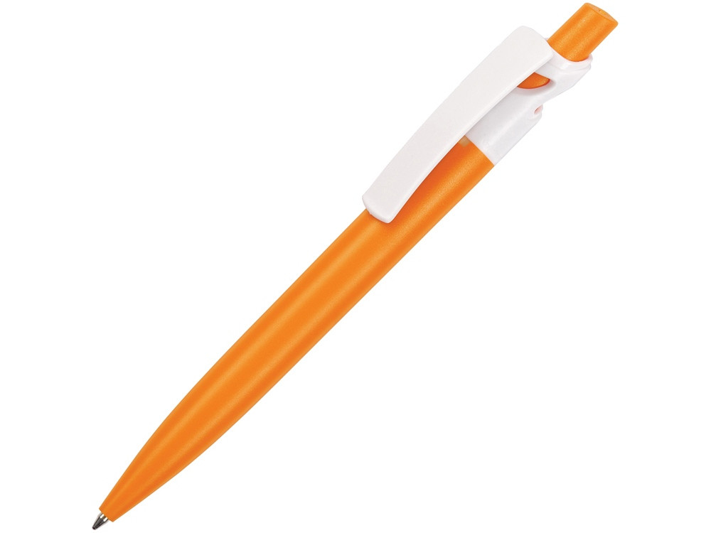 Шариковая ручка Maxx Solid, оранжевый/белый - фото 1 - id-p81003132