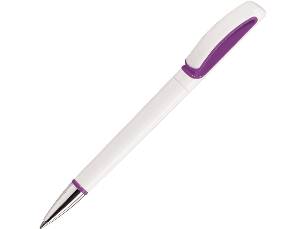 Шариковая ручка Tek, белый/фиолетовый - фото 1 - id-p81003168