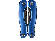 Подарочный набор Scout с многофункциональным ножом и фонариком, синий, фото 2