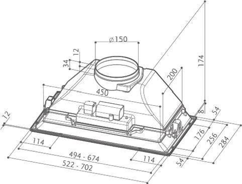 Вытяжка Faber Inca Smart C LG A52 серый - фото 2 - id-p81020179