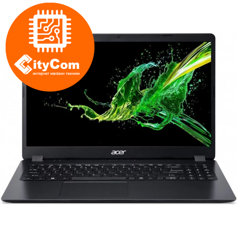 Ноутбук Acer Aspire 3 A315-22-495T A4 9120e /4Gb/ SSD256Gb/ 15.6"/TN/FHD/ noOS/black Арт.NX.HE8ER.02A - фото 1 - id-p81038556