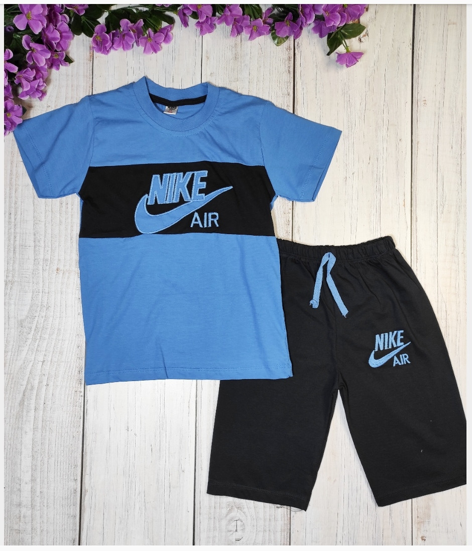 Костюм летний "Nike", цвет синий