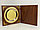 Наградная плакетка с тарелкой (Цвет - золото, диаметр 16см), фото 2