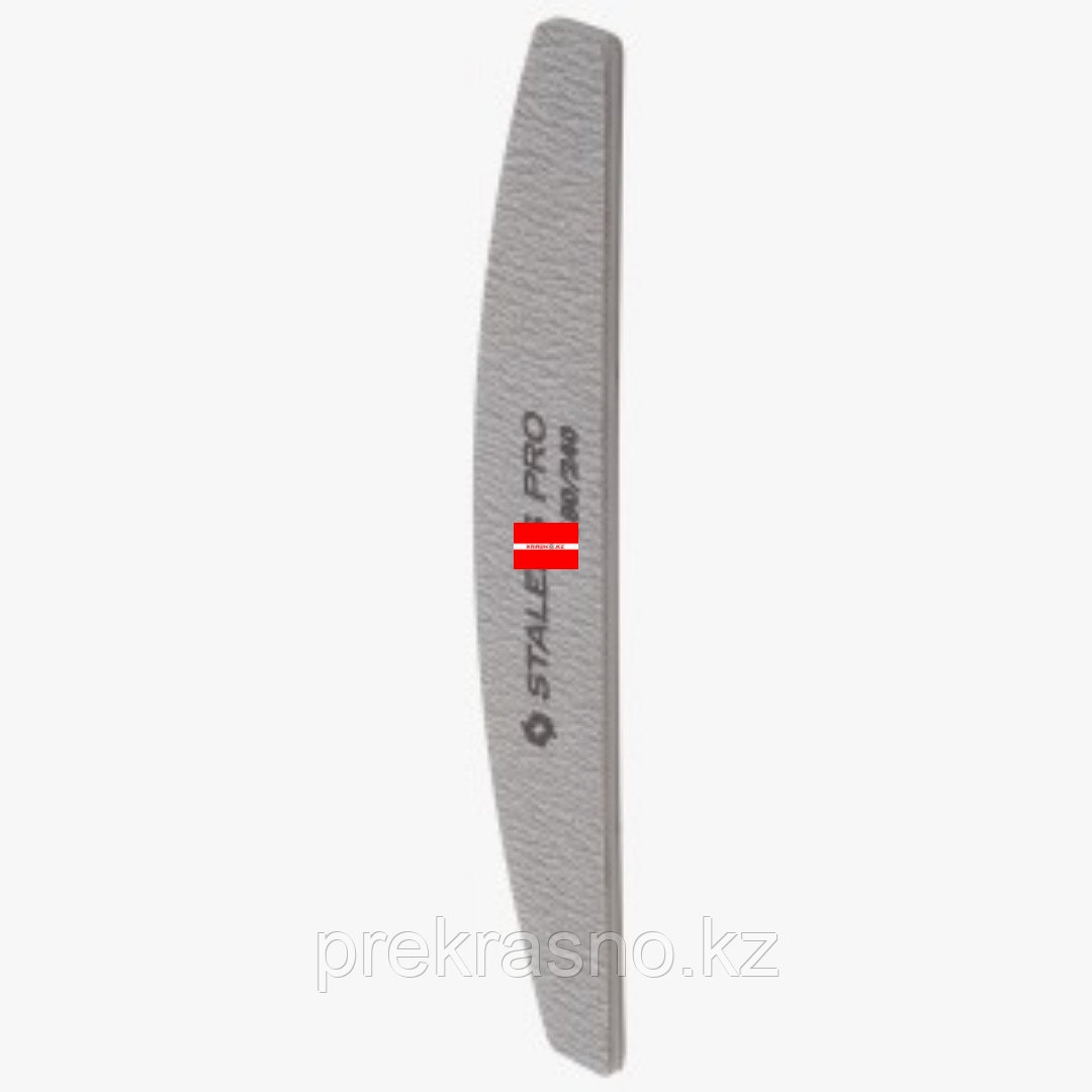 Пилка минеральная полумесяц STALEKS PRO 180/240 грит 5шт/уп
