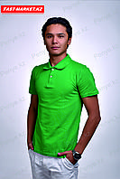 Зеленая футболка поло XL
