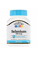 21st century Selenium 200 мг, 60 капсул