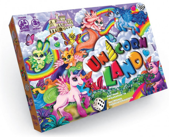 Игра настольная «Unicorn Land»