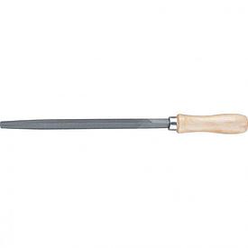 Напильник трехгранный 150 мм деревянная ручка, Сибртех