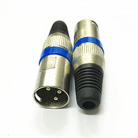 Разъём XLR-M (папа) 3pin (для пайки)