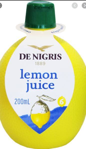 Концентрированный сок лимона De Nigris 200мл