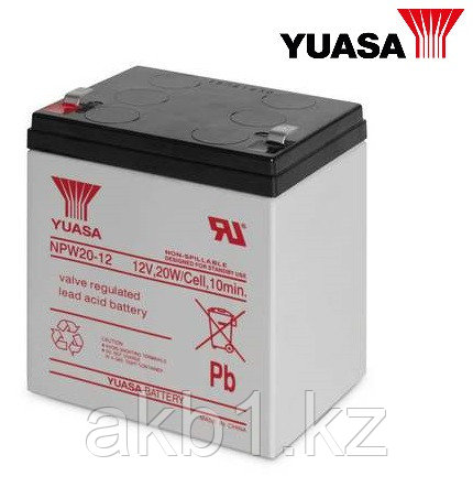 Аккумуляторная батарея Yuasa NPW20-12 12В*4.5 Ач - фото 1 - id-p81116364