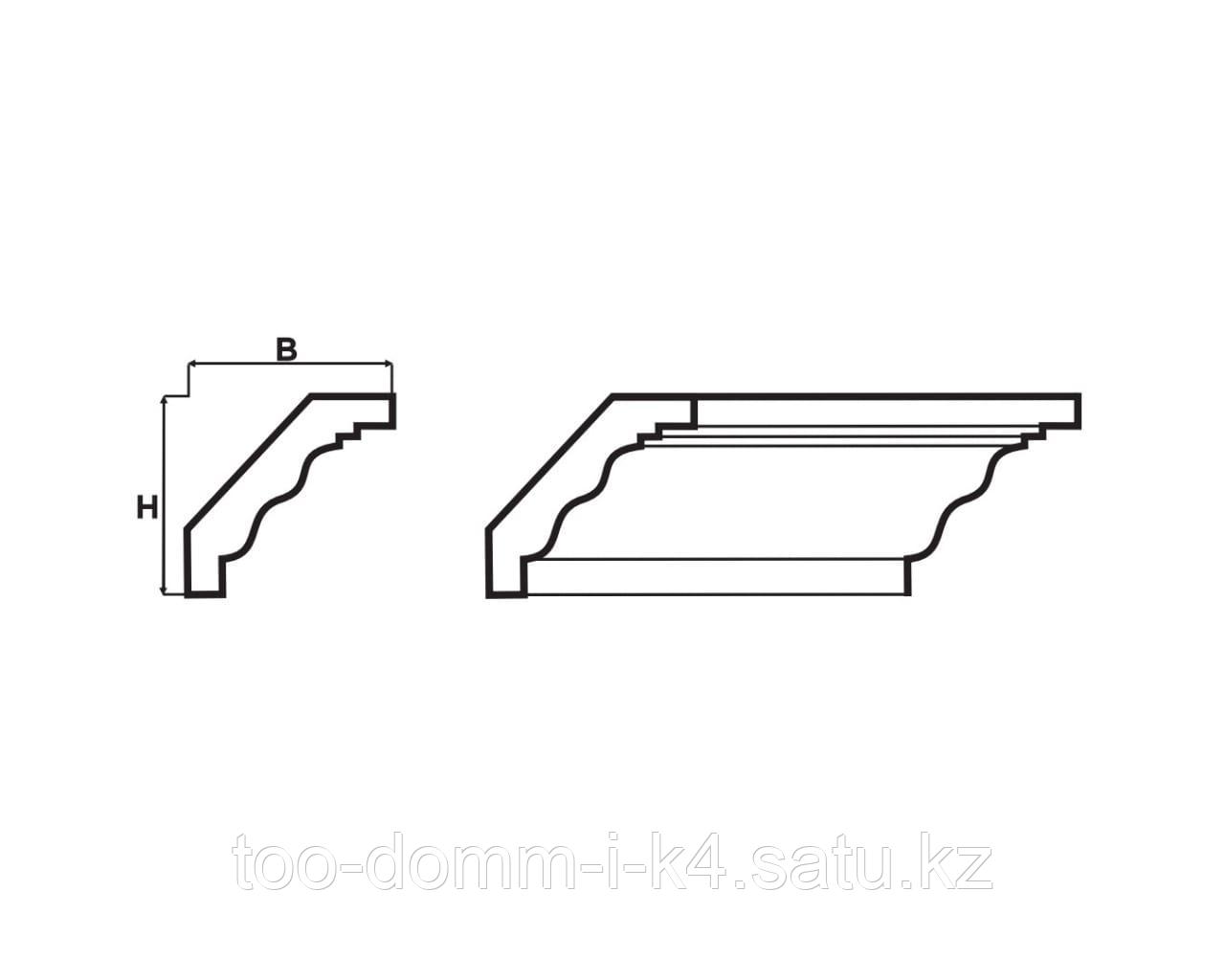 Карниз на фасад дома 450*450
