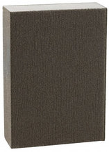Губка шлифовальная ЗУБР "МАСТЕР" четырехсторонняя, средняя жесткость, Р80, 100х68х26мм