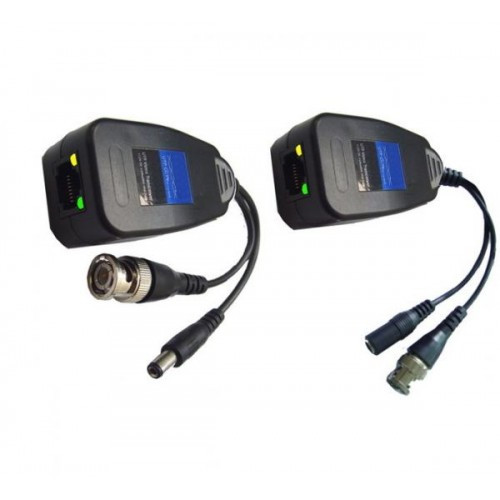 Video+Power Balun VB220PV-1 CVI/TVI/AHD/CVBS 4in1, 1 Channel Passive UTP UP 300m ( 2 шт) - фото 1 - id-p80938910