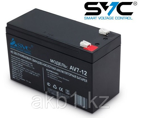 Аккумуляторная батарея SVC AV7-12 12В 7 Ач