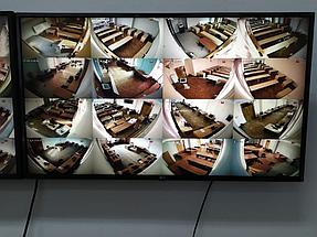 Установка системы видеонаблюдения в КБТУ (Казахстанско-Британском техническом университете) 1