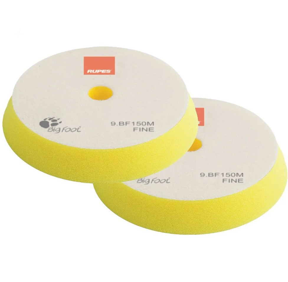 Полировальный круг антиголограммный желтый 150/180 мм Rupes