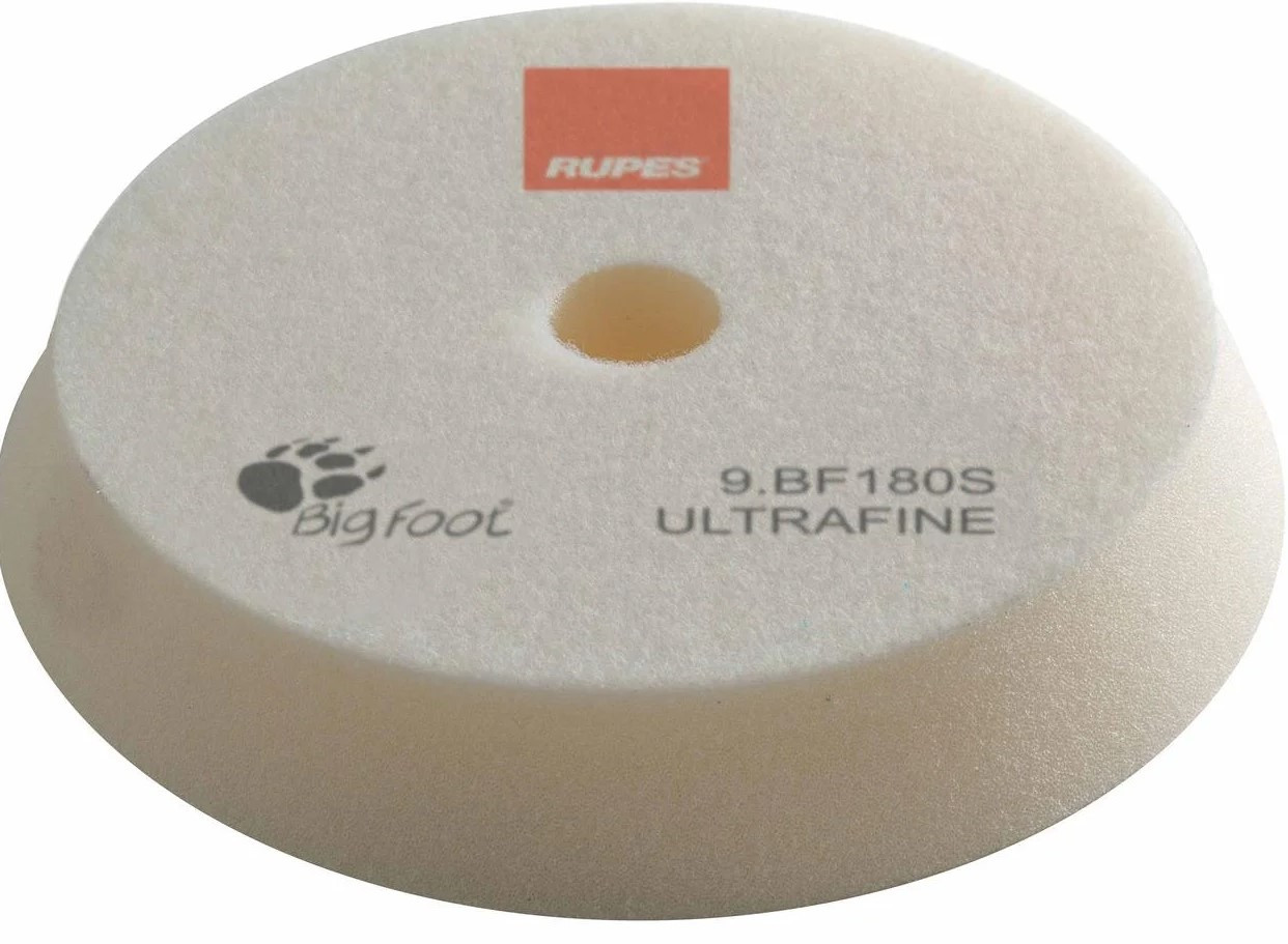 Поролоновый полировальный круг 150/180 мм белый финишный Rupes - фото 1 - id-p81119346