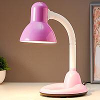Лампа настольная 16112/1PK E27 40Вт розовый 14,5х16,5х42 см, фото 1