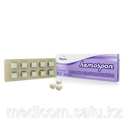 Гемостатическая губка Hemospon (уп 10 шт)