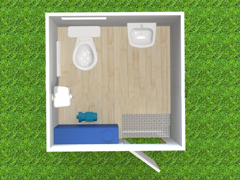 Мобильный туалет автономный для МНГ T-61-А - фото 2 - id-p81139374