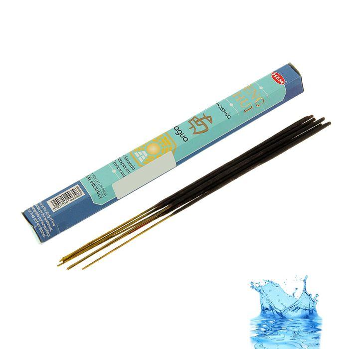 Благовония "HEM Feng Shui Water" (Фэн Шуй Вода), шестигранник, 20 палочек