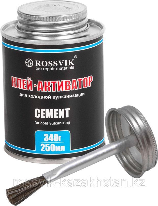 Клей-активатор ROSSVIK, 340гр/250мл с кисточкой