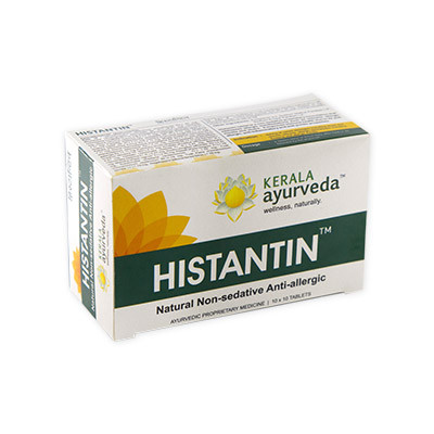 Хистантин (Histantin, Kerala Ayurveda), 100 табл., аллергия, крапивница, дерматит, дерматоз, экзема, поллиноз