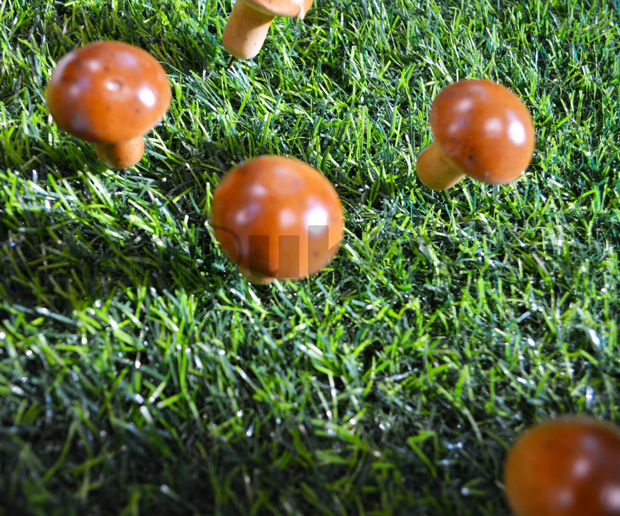 Искусственные грибы дубовик с коричневой шляпкой муляж маленький 20 шт - фото 6 - id-p81166570