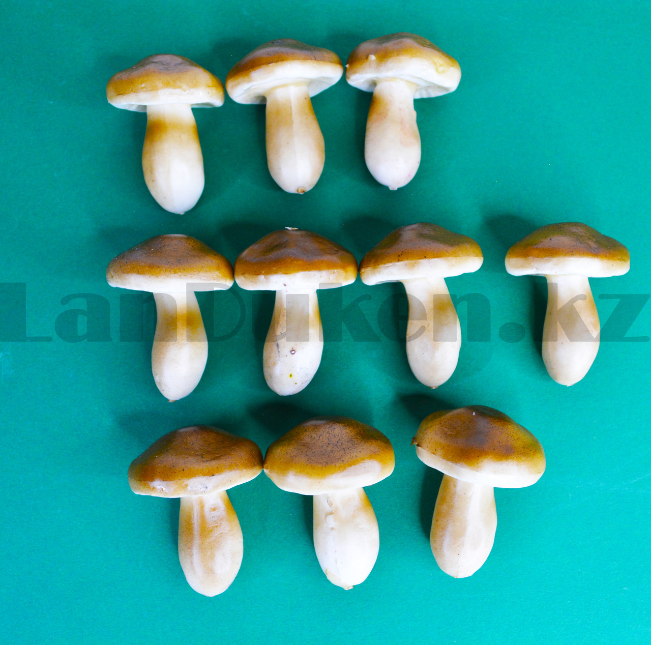 Искусственные грибы дубовик с коричневой шляпкой муляж 10 шт - фото 3 - id-p81167886