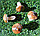 Искусственные грибы дубовик с коричневой шляпкой муляж 10 шт, фото 8