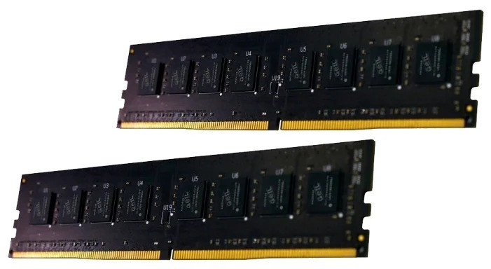 Оперативная память GEIL PC4-21330 16GB Kit (2x8GB DDR4 2666Mhz, GP416GB2666C19DC) - фото 2 - id-p78686045