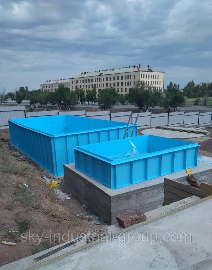 Бассейн из полипропилена