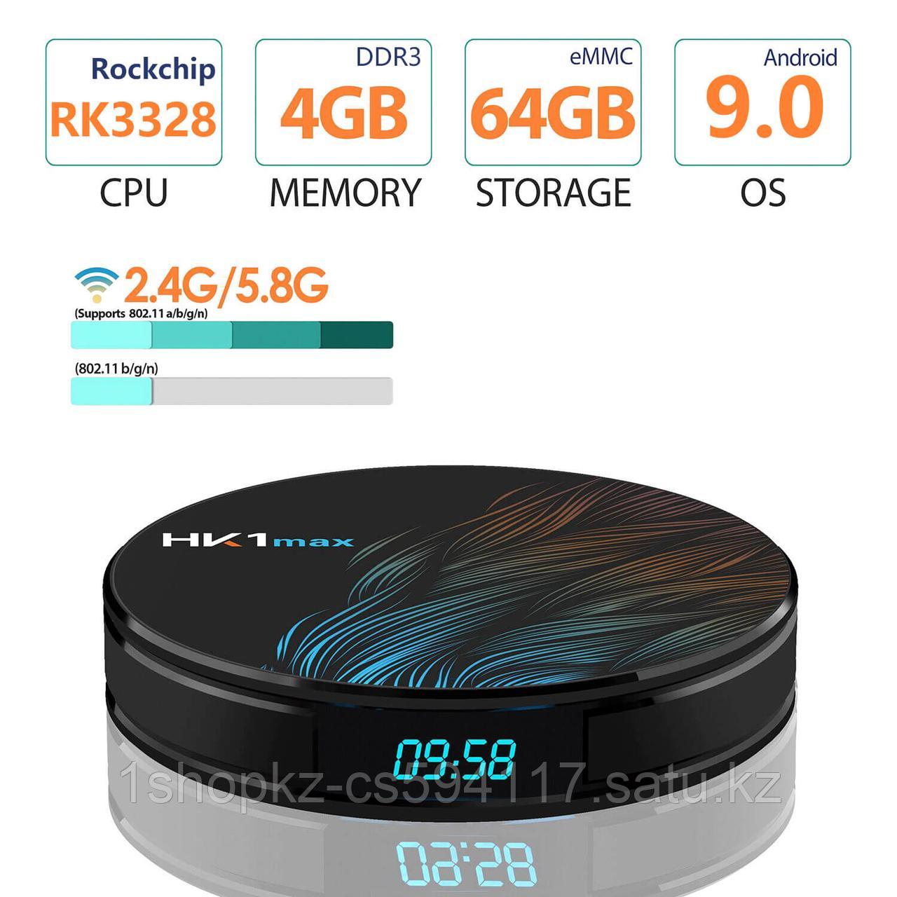 Андроид приставка HK1 Max PLUS 4/64 gb