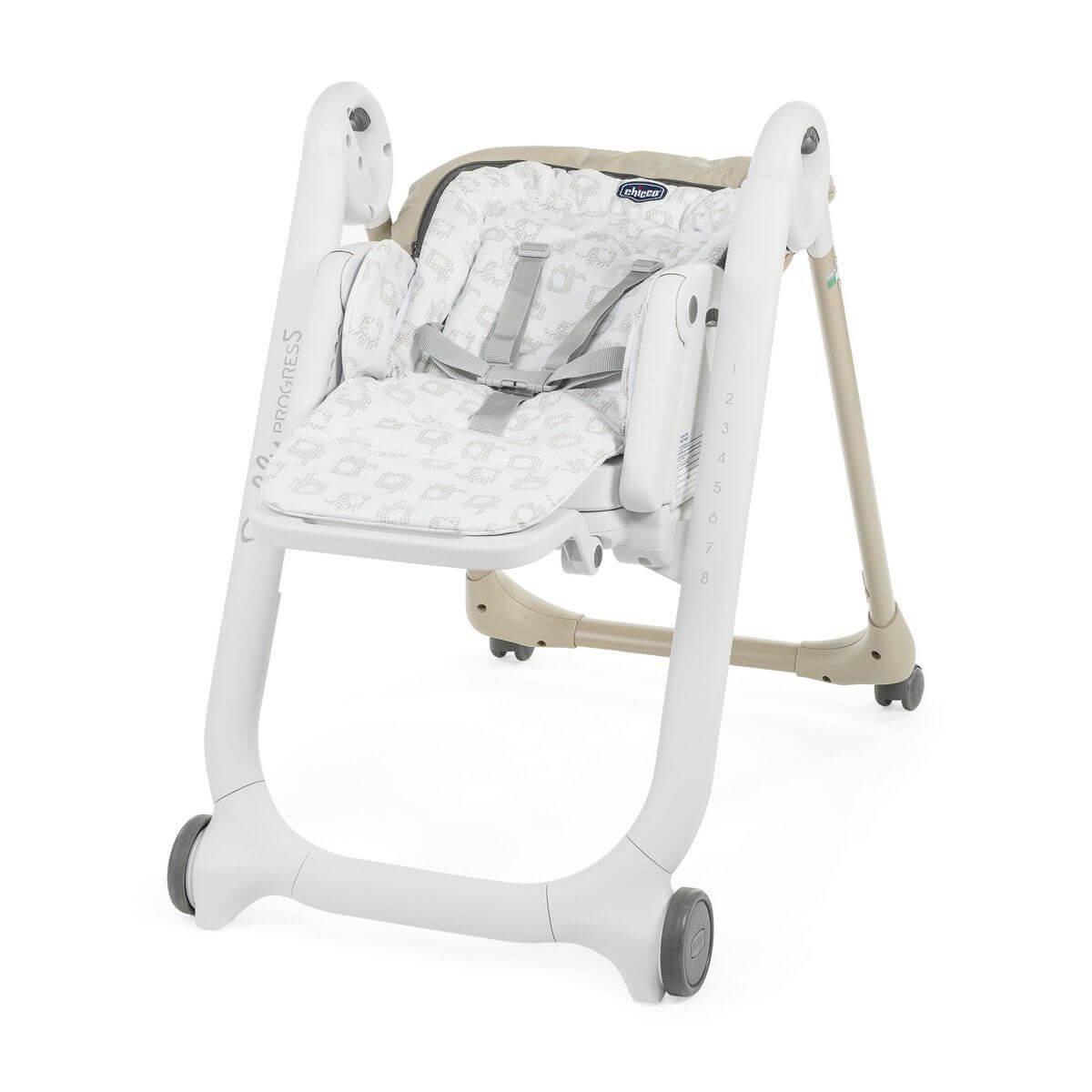 Chicco: Стульчик для кормления Polly Progres5 Beige