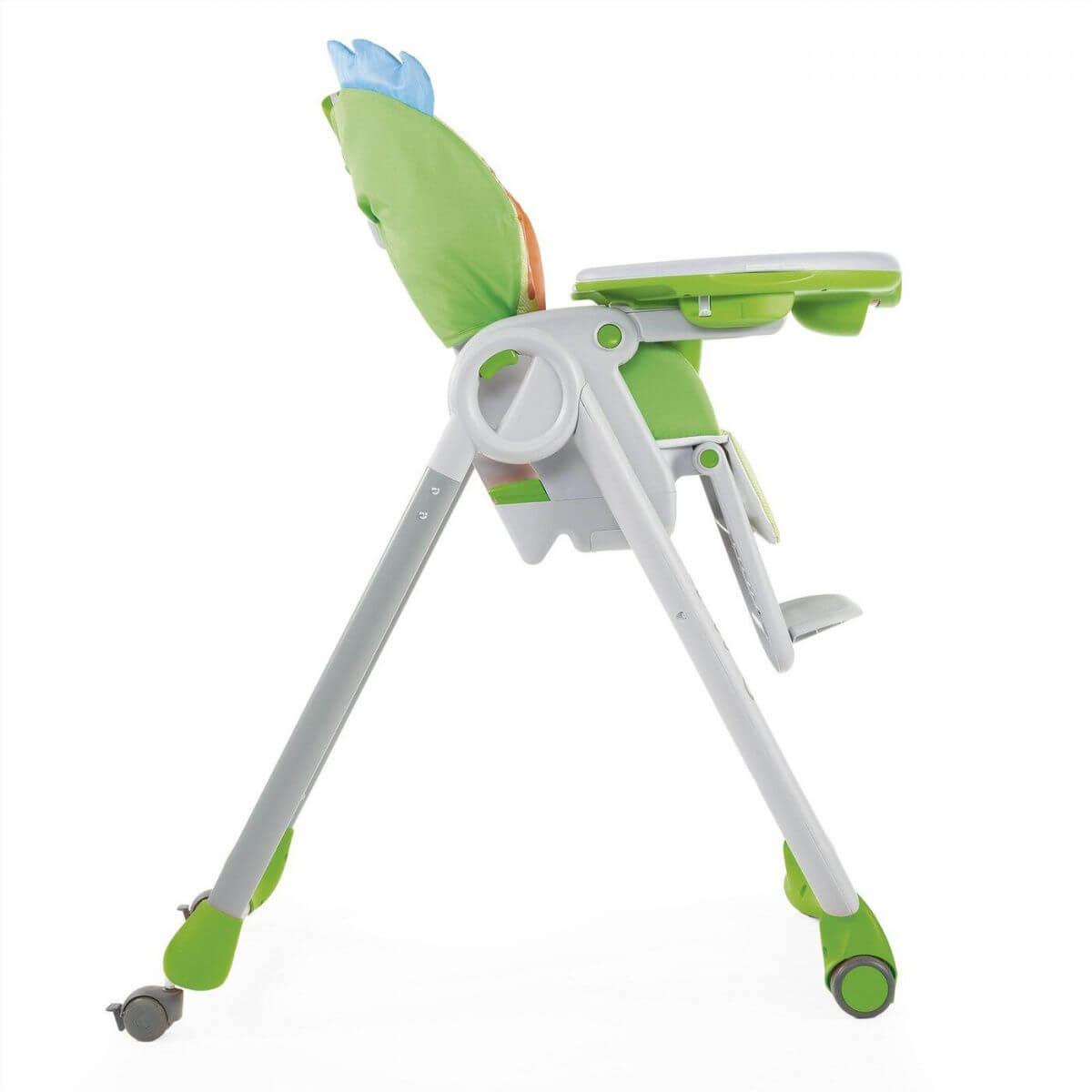 Chicco: Стульчик для кормления Polly 2 Start Parrot 4w