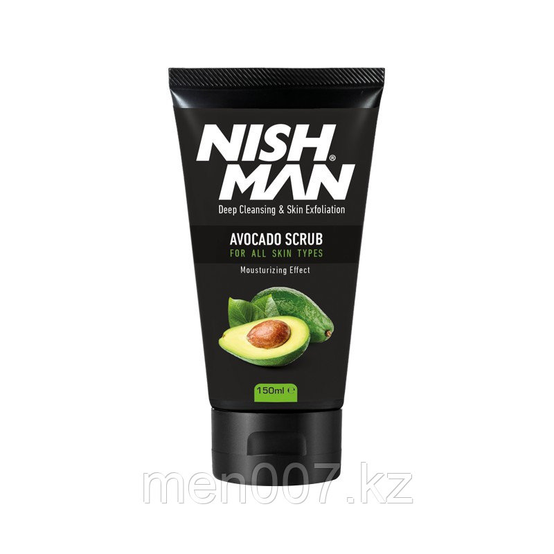 Nishman скраб для лица с авокадо Avocado Face Scrub 150 мл