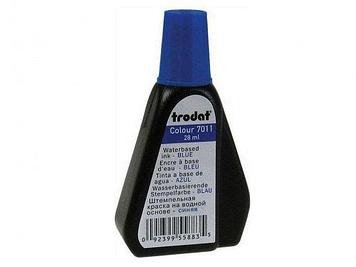 Краска штемпельная TRODAT, 28 мл, синяя