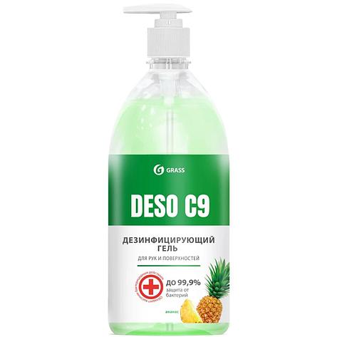 Дезинфицирующее средство на основе изопропилового спирта DESO C9 гель (ананас)
, фото 2