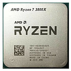 Процессор AMD Ryzen 7 3800X 3,9Гц (4,5ГГц Turbo) AM4, 8/16, 4Mb, L3 32Mb, Wraith Prism with RGB LED