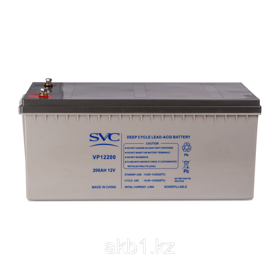 Аккумуляторная батарея SVC VP12200 12В 200 Ач - фото 3 - id-p81252538
