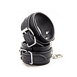 Черные узкие наручники  для фиксации рук, фото 2