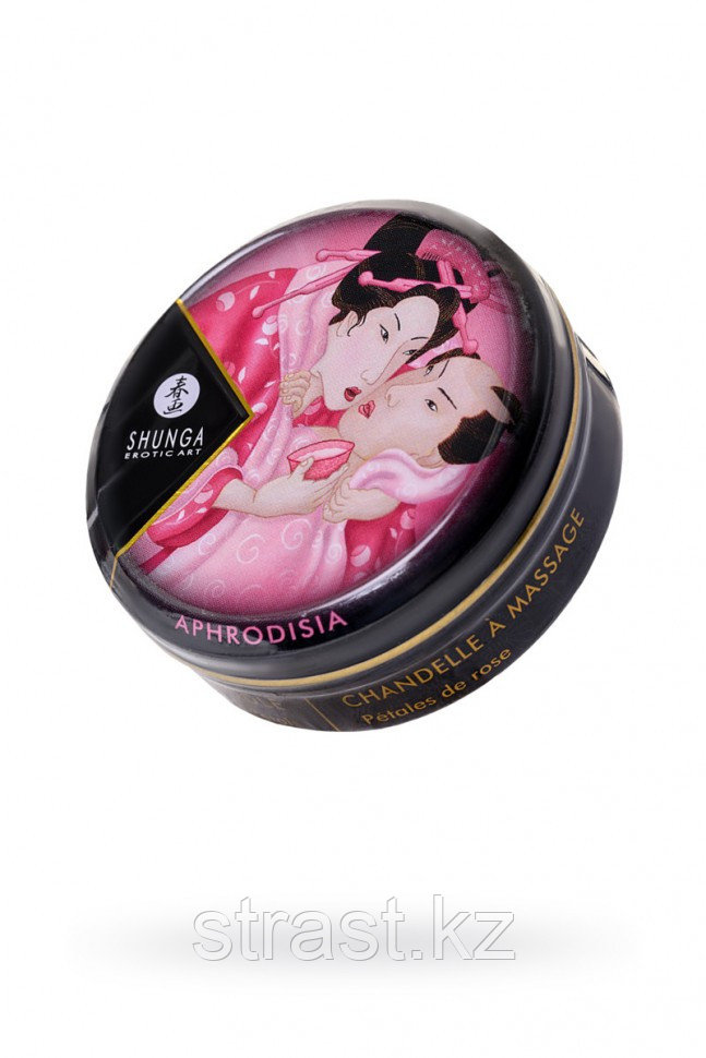 МАССАЖНОЕ АРОМАМАСЛО SHUNGA APHRODISIA С АРОМАТОМ РОЗЫ, 30 МЛ
