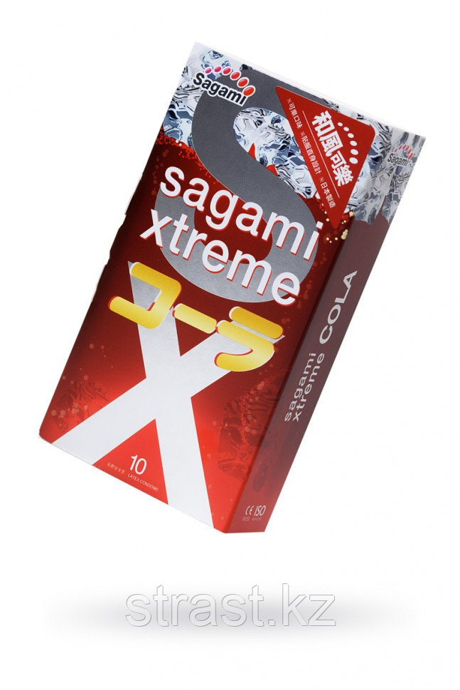 ПРЕЗЕРВАТИВЫ ЛАТЕКСНЫЕ SAGAMI XTREME COLA №10, 19 СМ (цена за штуку)